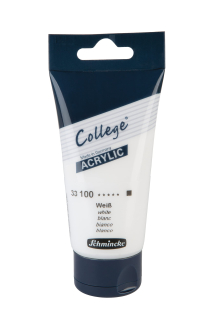 Barva na linoryt bílá 75ml Schmincke College Linol